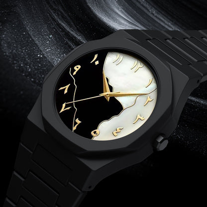 Montre de luxe pour homme en chiffre arabe